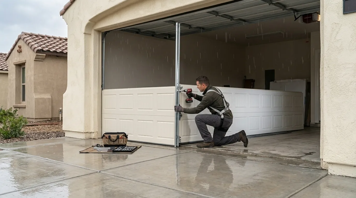 Commercial garage doors
