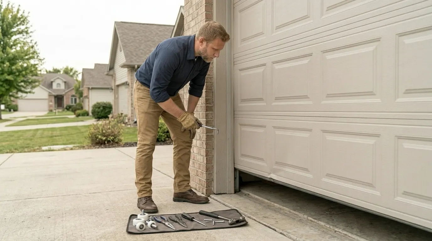 Repaired & tested - Loveland garage door service