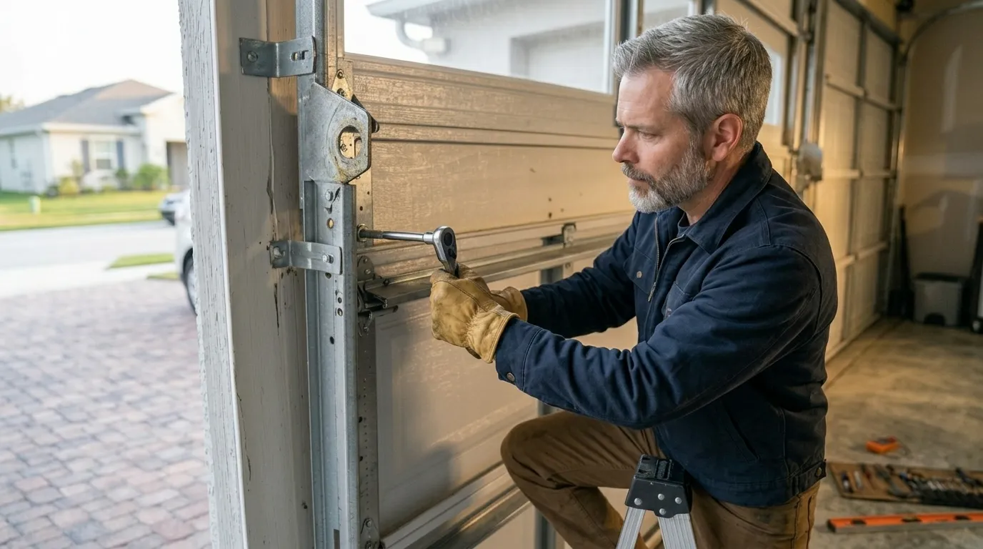 Repaired & tested - Loveland garage door service